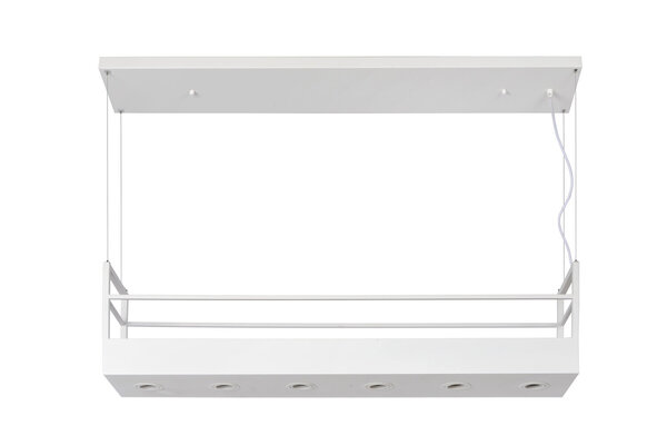 Lucide MIRAVELLE - Hanglamp - 6xGU10 (MR16) - Wit Lucide MIRAVELLE - Hanglamp - 6xGU10 (MR16) - Wit