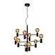 Lucide LEANNE - Hanglamp - Ø 65 cm - 10xE27 - Zwart Lucide LEANNE - Hanglamp - Ø 65 cm - 10xE27 - Zwart