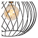 Lucide DANZA - Plafonnière - Ø 40 cm - 1xE27 - Zwart Lucide DANZA - Plafonnière - Ø 40 cm - 1xE27 - Zwart