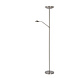 Lucide ZENITH - Leeslamp - LED Dimb. - 3000K - Mat chroom