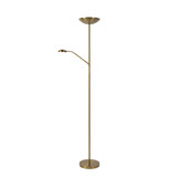 Lucide ZENITH - Leeslamp - LED Dimb. - 3000K - Mat Goud / Messing
