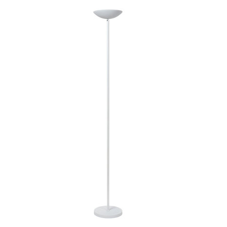 Lucide ZENITH - Vloerlamp - LED Dimb. - 1x20W 3000K - Wit Lucide ZENITH - Vloerlamp - LED Dimb. - 1x20W 3000K - Wit
