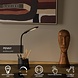 Lucide PENNY - Bureaulamp - LED Dimb. - 1x4,7W 3000K - Met draadloze oplader - Zwart Lucide PENNY - Bureaulamp - LED Dimb. - 1x4,7W 3000K - Met draadloze oplader - Zwart