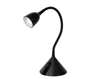 Lucide MILO - Bureaulamp - Ø 12,8 cm - LED - 1x3,2W 3000K - Zwart Lucide MILO - Bureaulamp - Ø 12,8 cm - LED - 1x3,2W 3000K - Zwart