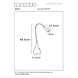 Lucide ZOZY - Bureaulamp - LED Dimb. - 1x4W 3000K - Wit Lucide ZOZY - Bureaulamp - LED Dimb. - 1x4W 3000K - Wit