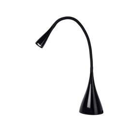 Lucide ZOZY - Bureaulamp - LED Dimb. - 1x4W 3000K - Zwart
