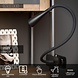 Lucide ZOZY - Klemlamp - LED 3 StepDim - 1x4W 3000K - Zwart