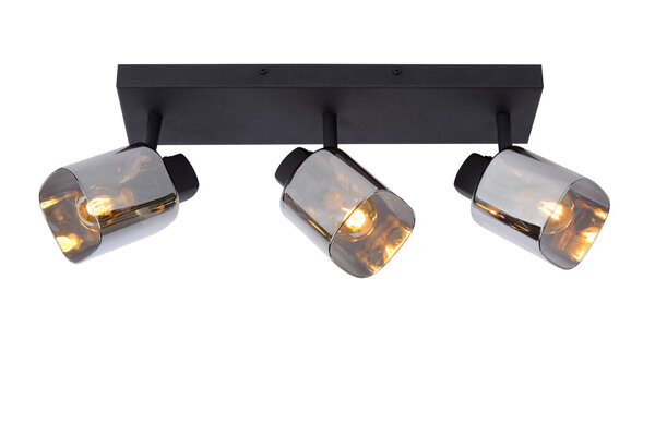 Lucide ALION - Plafondspot - 3xE14 - Zwart Lucide ALION - Plafondspot - 3xE14 - Zwart