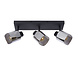 Lucide ALION - Plafondspot - 3xE14 - Zwart Lucide ALION - Plafondspot - 3xE14 - Zwart
