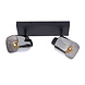 Lucide ALION - Plafondspot - 2xE14 - Zwart Lucide ALION - Plafondspot - 2xE14 - Zwart