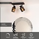 Lucide ALION - Plafondspot - 2xE14 - Zwart Lucide ALION - Plafondspot - 2xE14 - Zwart
