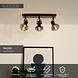 Lucide MADEE - Plafondspot - 3xE14 - Zwart Lucide MADEE - Plafondspot - 3xE14 - Zwart
