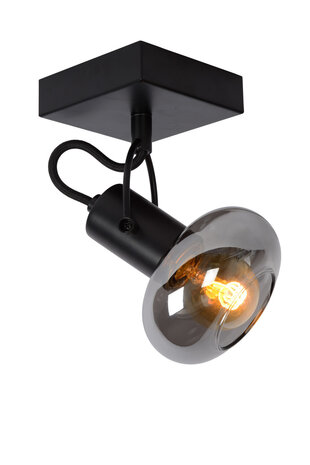 Lucide MADEE - Plafondspot - 1xE14 - Zwart Lucide MADEE - Plafondspot - 1xE14 - Zwart