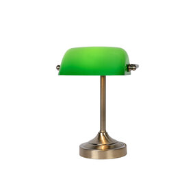 Lucide BANKER - Bureaulamp - 1xE14 - Brons