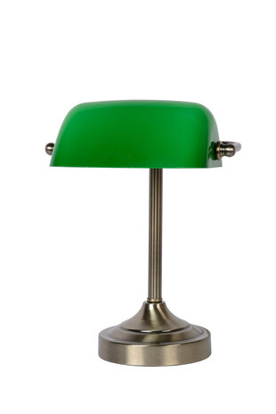 Lucide BANKER - Bureaulamp - 1xE14 - Brons