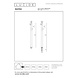 Lucide IBAMBA - Sokkellamp - LED - 2x6W 3000K - IP65 - Zwart Lucide IBAMBA - Sokkellamp - LED - 2x6W 3000K - IP65 - Zwart