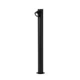 Lucide IBAMBA - Sokkellamp - LED - 1x6W 3000K - IP65 - Zwart Lucide IBAMBA - Sokkellamp - LED - 1x6W 3000K - IP65 - Zwart
