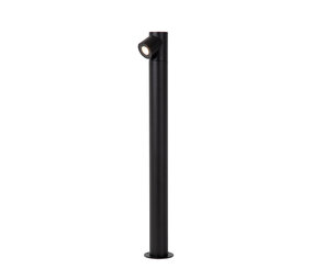 Lucide IBAMBA - Sokkellamp - LED - 1x6W 3000K - IP65 - Zwart Lucide IBAMBA - Sokkellamp - LED - 1x6W 3000K - IP65 - Zwart