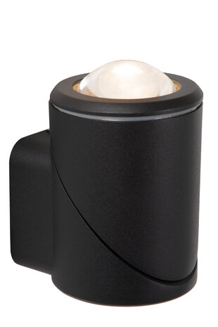 Lucide ERIN - Wandspot / Wandlamp Binnen/Buiten - LED - 1x5W 2700K - IP65 - Zwart Lucide ERIN - Wandspot / Wandlamp Binnen/Buiten - LED - 1x5W 2700K - IP65 - Zwart