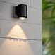 Lucide ERIN - Wandspot / Wandlamp Binnen/Buiten - LED - 1x5W 2700K - IP65 - Zwart Lucide ERIN - Wandspot / Wandlamp Binnen/Buiten - LED - 1x5W 2700K - IP65 - Zwart