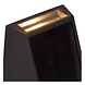 Lucide LUTON - Wandlamp - Zonne-energie - LED Dimb. - 1x2W 2700K/3000K - IP54 - Beweging & dag/nacht sensor - Zwart Lucide LUTON - Wandlamp - Zonne-energie - LED Dimb. - 1x2W 2700K/3000K - IP54 - Beweging & dag/nacht sensor - Zwart