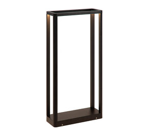 Lucide NARVIK - Sokkellamp - LED - 1x9,2W 3000K - IP65 - Zwart
