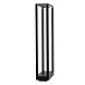 Lucide NARVIK - Sokkellamp - LED - 1x9,2W 3000K - IP65 - Zwart