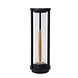 Lucide CADIX - Sokkellamp - Ø 16 cm - 1xE27 - IP65 - Zwart