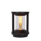 Lucide CADIX - Sokkellamp - Ø 16 cm - 1xE27 - IP65 - Zwart