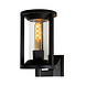 Lucide CADIX - Wandlamp Binnen/Buiten - 1xE27 - IP65 - Zwart