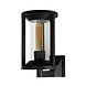 Lucide CADIX - Wandlamp Binnen/Buiten - 1xE27 - IP65 - Zwart