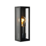 Lucide DUKAN - Wandlamp Binnen/Buiten - 1xE27 - IP65 - Zwart