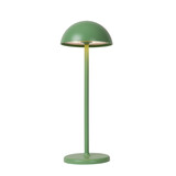 Lucide JOY - Oplaadbare Tafellamp Binnen/Buiten - Accu/Batterij - Ø 12 cm - LED Dimb. - 1x1,5W 3000K - IP54 - Groen Lucide JOY - Oplaadbare Tafellamp Binnen/Buiten - Accu/Batterij - Ø 12 cm - LED Dimb. - 1x1,5W 3000K - IP54 - Groen