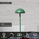 Lucide JOY - Oplaadbare Tafellamp Binnen/Buiten - Accu/Batterij - Ø 12 cm - LED Dimb. - 1x1,5W 3000K - IP54 - Groen Lucide JOY - Oplaadbare Tafellamp Binnen/Buiten - Accu/Batterij - Ø 12 cm - LED Dimb. - 1x1,5W 3000K - IP54 - Groen