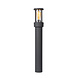 Lucide LORI - Sokkellamp - 1xE27 - IP44 - Dag/nacht sensor - Antraciet Lucide LORI - Sokkellamp - 1xE27 - IP44 - Dag/nacht sensor - Antraciet