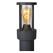 Lucide LORI - Sokkellamp - 1xE27 - IP44 - Dag/nacht sensor - Antraciet Lucide LORI - Sokkellamp - 1xE27 - IP44 - Dag/nacht sensor - Antraciet