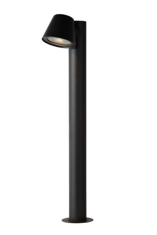 Lucide DINGO-LED - Sokkellamp - LED Dimb. - GU10 (MR16) - 1x5W 3000K - IP44 - Antraciet Lucide DINGO-LED - Sokkellamp - LED Dimb. - GU10 (MR16) - 1x5W 3000K - IP44 - Antraciet