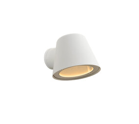 Lucide DINGO-LED - Wandlamp Binnen/Buiten - LED Dimb. - GU10 (MR16) - 1x5W 3000K - IP44 - Wit Lucide DINGO-LED - Wandlamp Binnen/Buiten - LED Dimb. - GU10 (MR16) - 1x5W 3000K - IP44 - Wit