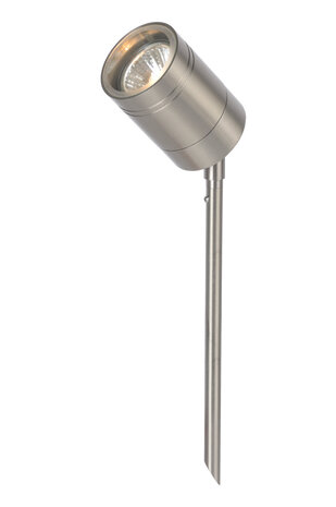 Lucide ARNE-LED - Tuinspot - Ø 6,3 cm - LED - GU10 (MR16) - 1x5W 2700K - IP44 - Mat chroom Lucide ARNE-LED - Tuinspot - Ø 6,3 cm - LED - GU10 (MR16) - 1x5W 2700K - IP44 - Mat chroom