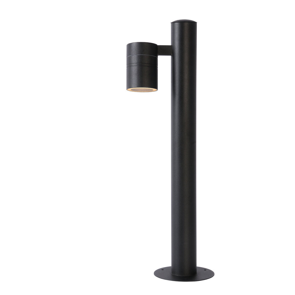 Lucide ARNE-LED - Sokkellamp - Ø 6,3 cm - LED - GU10 (MR16) - 1x5W 2700K - IP44 - Zwart