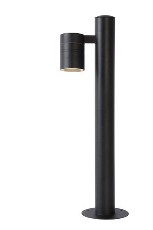 Lucide ARNE-LED - Sokkellamp - Ø 6,3 cm - LED - GU10 (MR16) - 1x5W 2700K - IP44 - Zwart