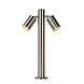 Lucide ARNE-LED - Sokkellamp - Ø 6,3 cm - LED - GU10 (MR16) - 2x5W 2700K - IP44 - Mat chroom Lucide ARNE-LED - Sokkellamp - Ø 6,3 cm - LED - GU10 (MR16) - 2x5W 2700K - IP44 - Mat chroom