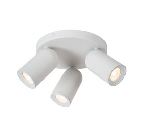 Lucide PUNCH - Plafondspot - Ø 21 cm - 3xGU10 (MR16) - Wit
