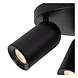 Lucide PUNCH - Plafondspot - Ø 21 cm - 3xGU10 (MR16) - Zwart