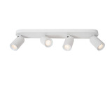 Lucide PUNCH - Plafondspot - 4xGU10 (MR16) - Wit Lucide PUNCH - Plafondspot - 4xGU10 (MR16) - Wit