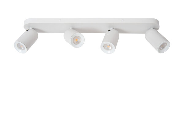 Lucide PUNCH - Plafondspot - 4xGU10 (MR16) - Wit Lucide PUNCH - Plafondspot - 4xGU10 (MR16) - Wit