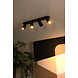 Lucide PUNCH - Plafondspot - 4xGU10 (MR16) - Zwart Lucide PUNCH - Plafondspot - 4xGU10 (MR16) - Zwart