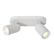 Lucide PUNCH - Plafondspot - 2xGU10 (MR16) - Wit Lucide PUNCH - Plafondspot - 2xGU10 (MR16) - Wit