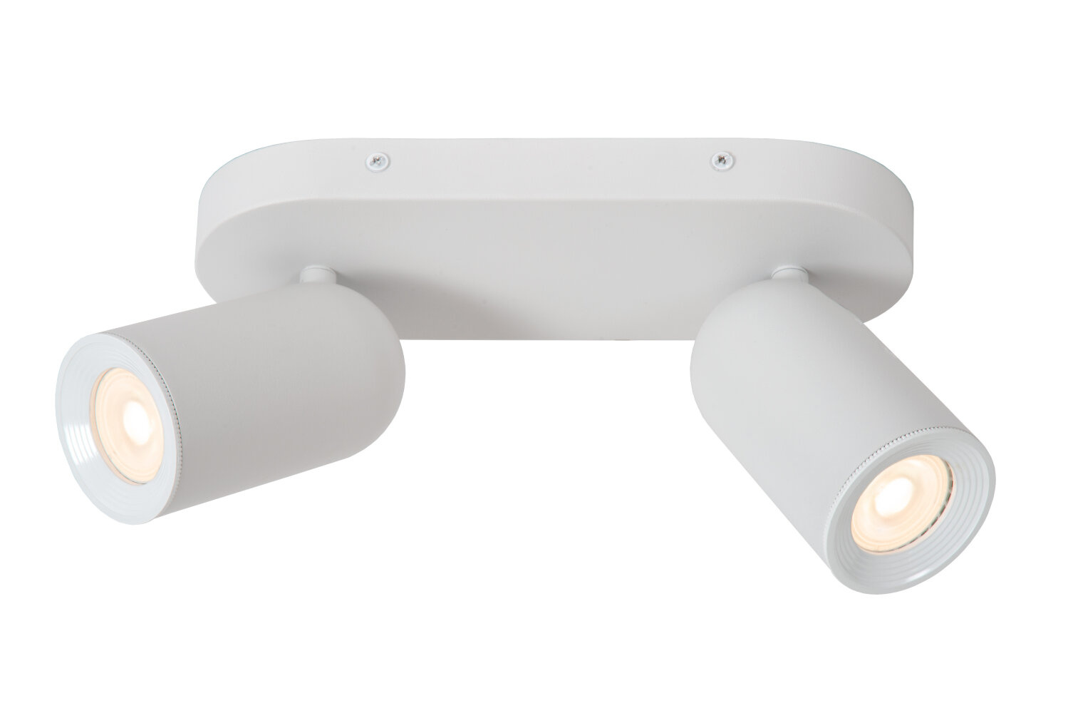 Lucide PUNCH - Plafondspot - 2xGU10 (MR16) - Wit