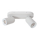 Lucide PUNCH - Plafondspot - 2xGU10 (MR16) - Wit Lucide PUNCH - Plafondspot - 2xGU10 (MR16) - Wit